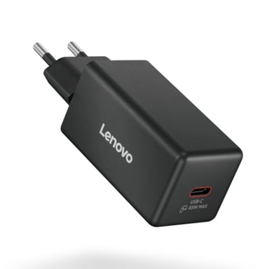 Caricatore da parete Lenovo 65 W GaN USB-C UE Nero per ThinkPad T16 Gen 4 21QN