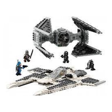 Lego 75348 Mandalorian Fang Fighter vs TIE Interceptor