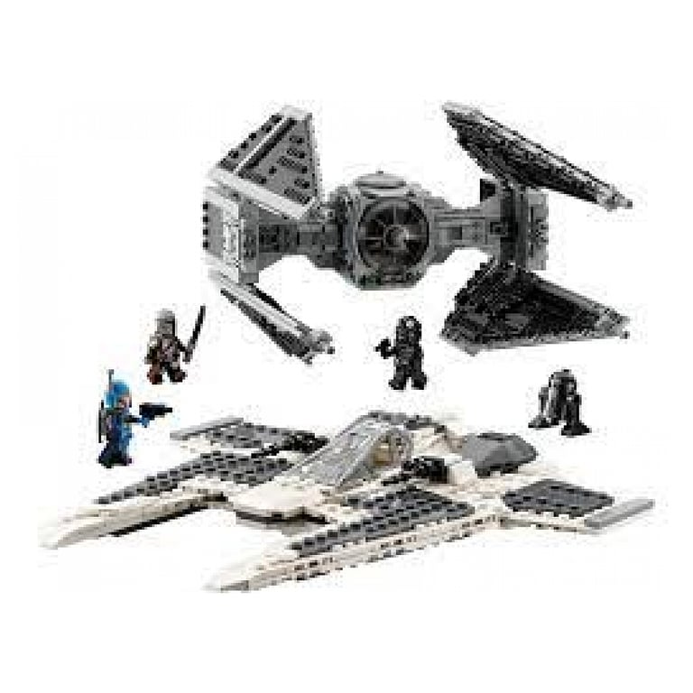 LEGO Star Wars 75348 Le chasseur Fang Mandalorien contre le TIE Interceptor - vue 2