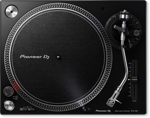 Pioneer PLX-500 Disco DJ a trasmissione diretta Nero