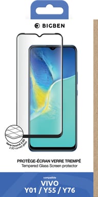 Bigben Connected PEGLASSVY55 écran et protection arrière de téléphones portables 1 pièce(s)