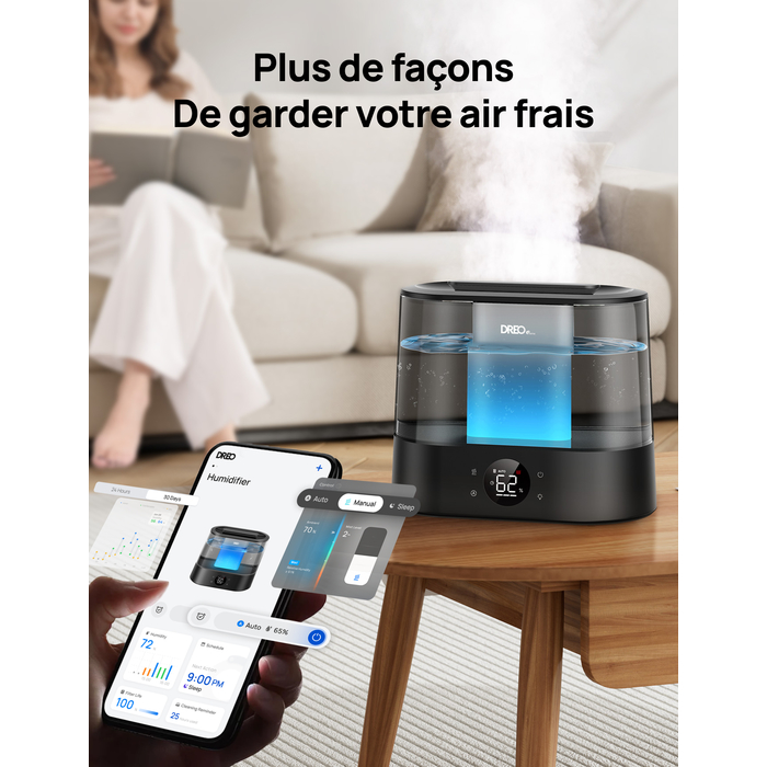 DREO HUMIDIFICATEUR - vue 3