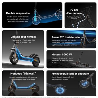 XIAOMI ELECTRICSCOOTER6PROGL - vue 6