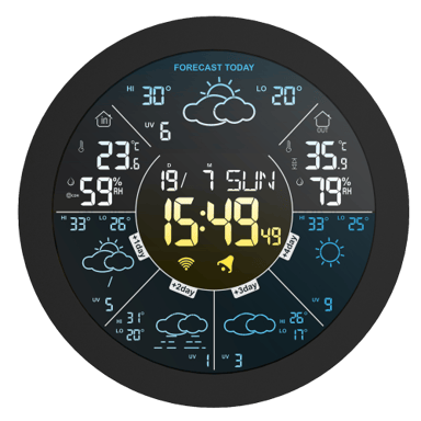 Station météo connectée TUYA écran couleur