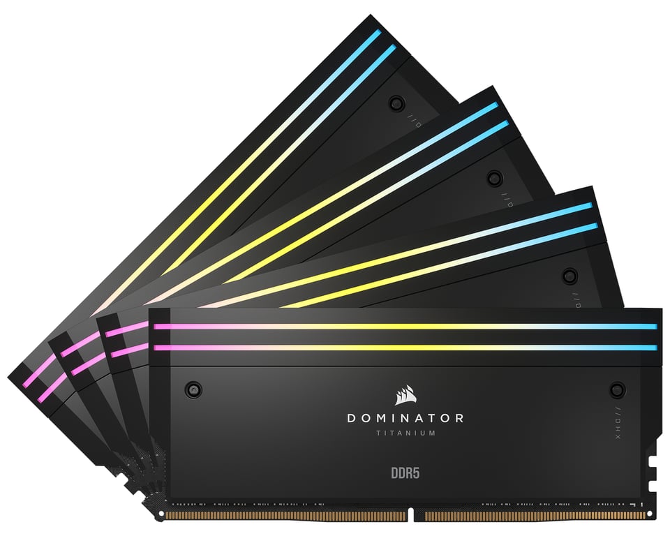 Corsair Dominator DDR5 RGB 4 x 6400 MHz CL32 - vue 9