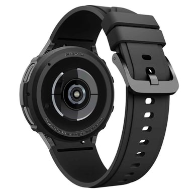 Funda Spigen Liquid Air Negra de Polímero Termoplástico (TPU)