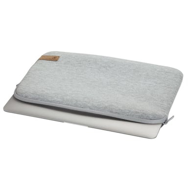 Funda para portátil ''Jersey'', hasta 34 cm (13,3''), gris claro