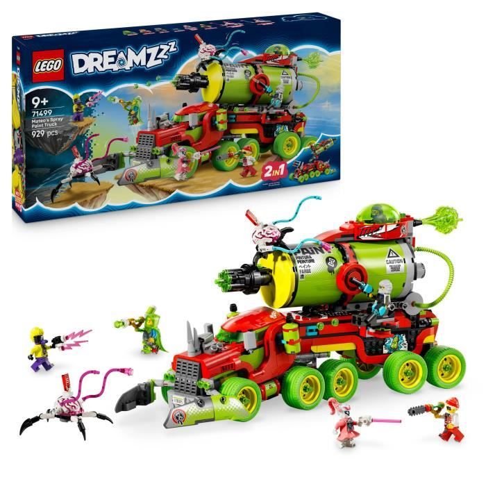 Lego Dreamzzz camion spray de Mateo - vue 4