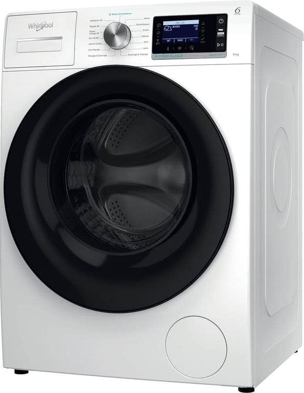WHIRLPOOL Lave linge frontal 9 kg 1400 trmn W698FR - vue 6