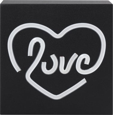 Bigben Connected CBLNEONLOVESB haut-parleur portable et de fête Noir