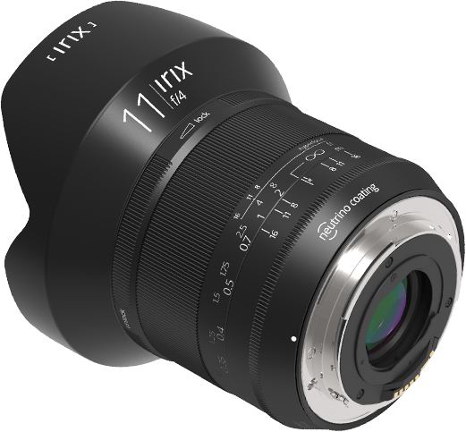Objectif Ultra Large Irix Blackstone 11mm f/4.0 – SLR, 16/10 Éléments