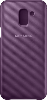 Folio pour Samsung Galaxy J6 Flip Wallet Violet Samsung
