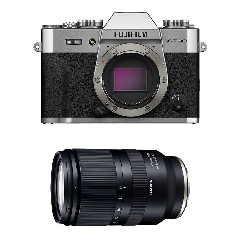 X-T30 III ARGENT + Objectif TAMRON 17-70mm F/2.8 Di III-A VC RXD