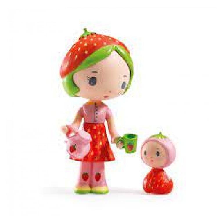 Figurine Tinyly Berry & Lila Création Poétique de Virginie Brachet Neuf