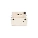 Boîtier protecteur FUJIFILM Instax SQ1 deux-pièces cuir synthétique Blanc craie