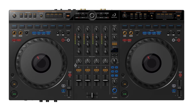 Pioneer DDJ-GRV6 controlador dj 4 canales Negro