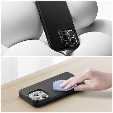 4smarts 540580 coque de protection pour téléphones portables 15,5 cm (6.1'') Housse Noir Apple (brand) iPhone 15 Pro