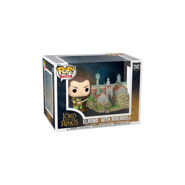 Funko Pop LotR S8 Elrond™ with Rivendell - vue 4