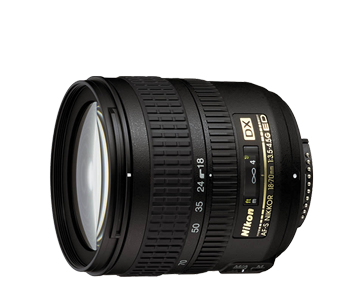 Nikon AF-S DX 18-70mm f/3.5-4.5G IF-ED SLR Negro