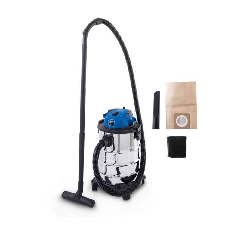 Aspirateur eau et poussière VC25 Cuve inox SCHEPPACH - vue 3