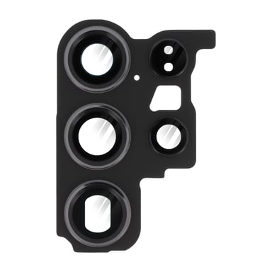 Samsung Lente cristal de cámara para Galaxy S23 Ultra con Chasis - Original Negro