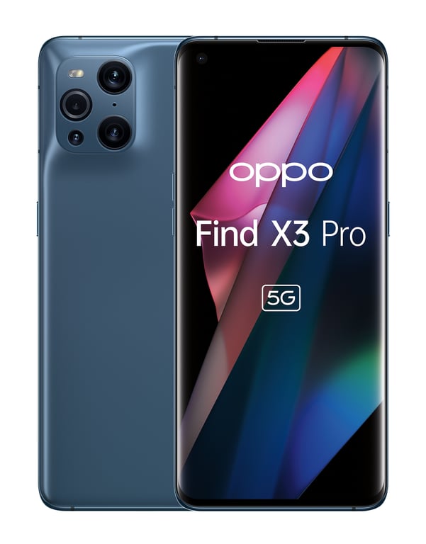 Find X3 Pro 256 Go, Bleu, débloqué - Oppo