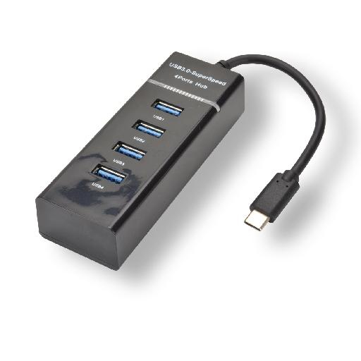 MCL USB3C H114 hub & concentrateur USB 3.2 Gen 1 3.1 Gen 1 Type C 5000 Mbit/ Neuf