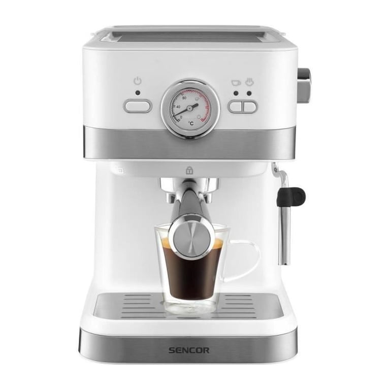 Machine À Expresso Sencor SES 1720WH – 20 Bars, 1,5 L, Manuelle - vue 3