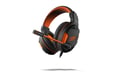 Krom Kendo Auriculares Alámbrico Diadema Juego Negro, Naranja