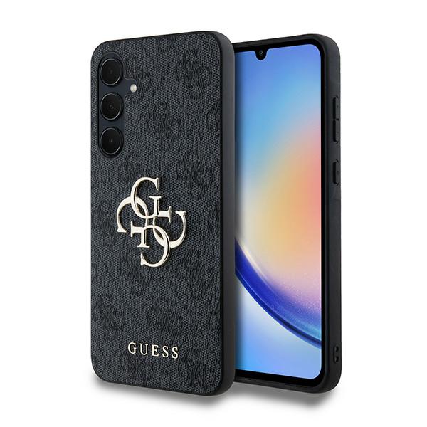 Guess 4G Big Metal Logo - Coque Samsung Galaxy A35 5G