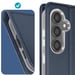 Funda para Galaxy S23 FE Solapa Tarjetero Soporte vídeo Dux Ducis Azul oscuro