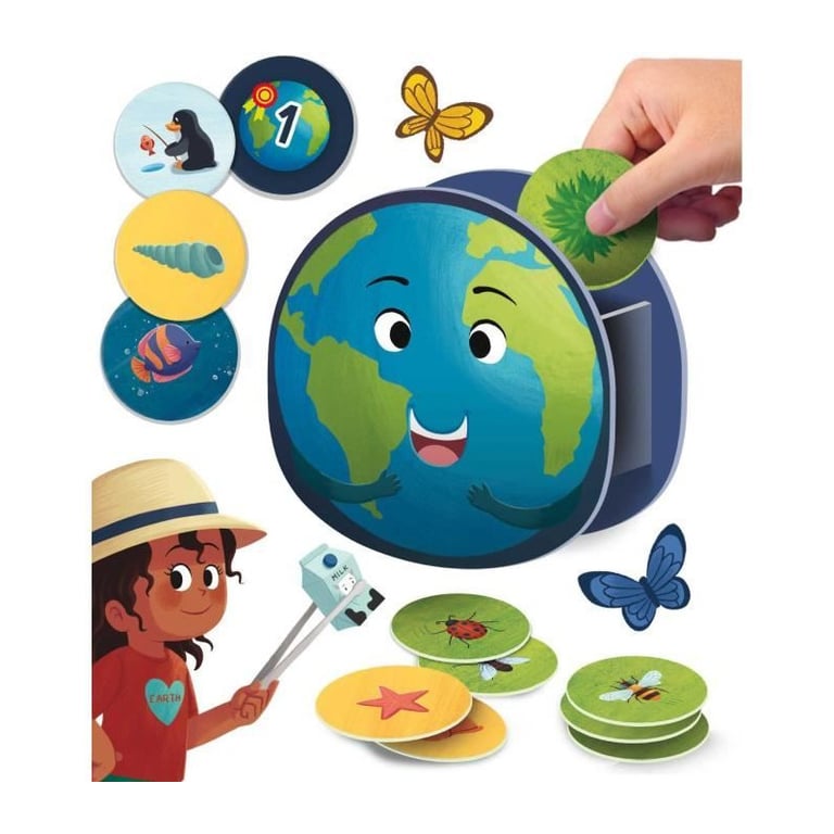 Ensemble pour la planète Jeu de Plateau LIFE SKILLS Plateau illustré - vue 7