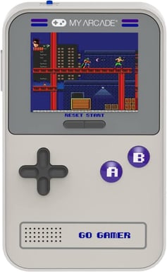 Mi arcade - Consola portátil GO Gamer - Morado/Gris