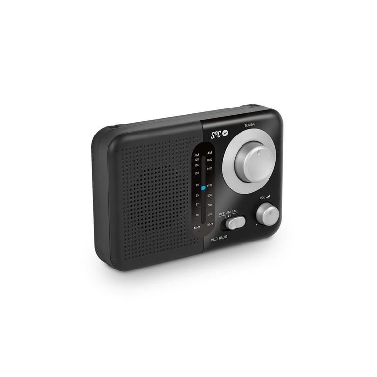 Radio Analogique SPC Valdi – Portable, AM/FM, Tuner Analogique