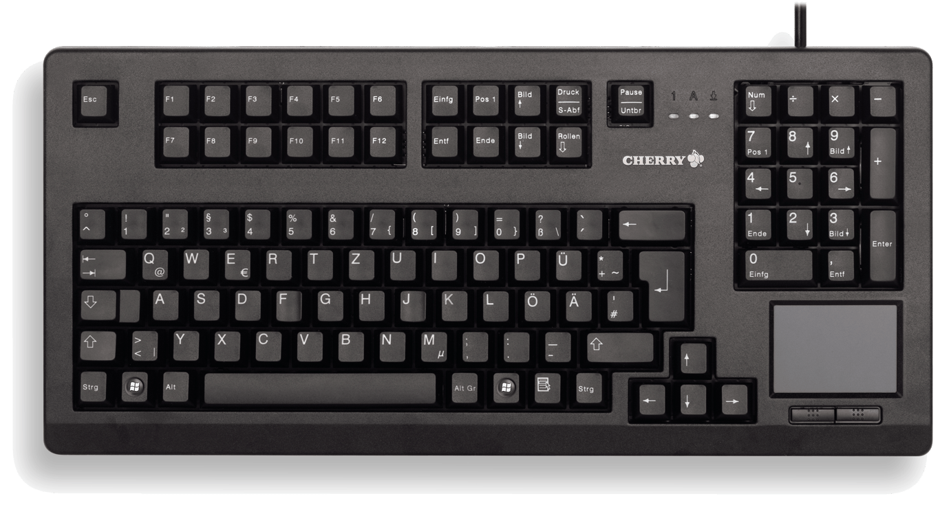 Clavier mécanique (Cherry MX Black) Cherry Touchboard G80-11900 (Noir)
