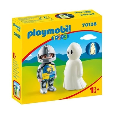 PLAYMOBIL 70128 - PLAYMOBIL 1.2.3 - Caballero y fantasma