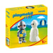 PLAYMOBIL 70128 - PLAYMOBIL 1.2.3 - Chevalier et fantome