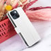 Zanaé Funda tipo cartera para iPhone 14 con soporte y lengüeta magnética Blanco