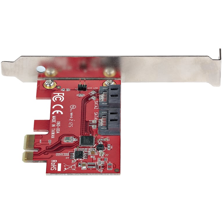 StarTech.com Carte contrôleur PCI E avec 4 ports SATA III internes - vue 8