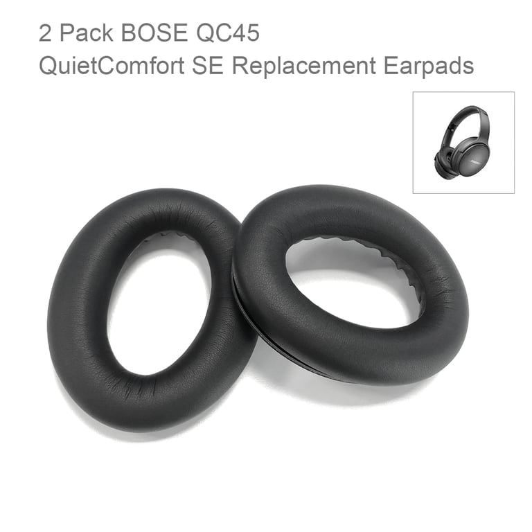 INF Coussinets d'oreille pour Bose QC45 / QuietComfort SE Noir - vue 3