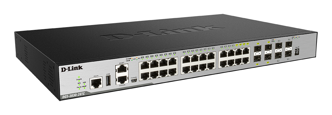 D Link 28 P LAYER 3 GIGABIT SWITCH - vue 6