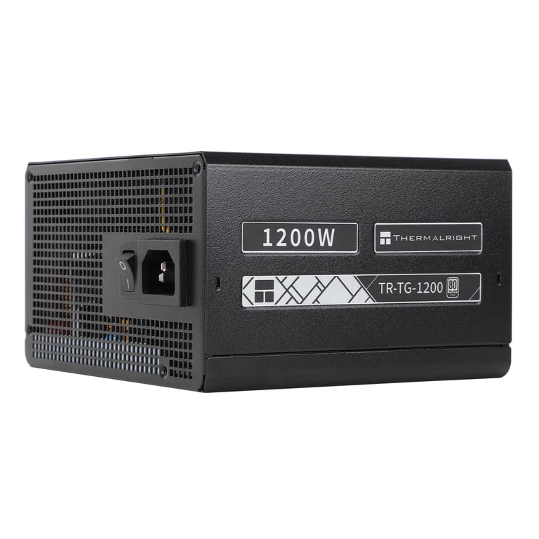 Alimentation PC Thermalright 80 Plus Gold TG 1200 Full Modulaire ATX 3.0 ventilateur 120 mm - vue 4