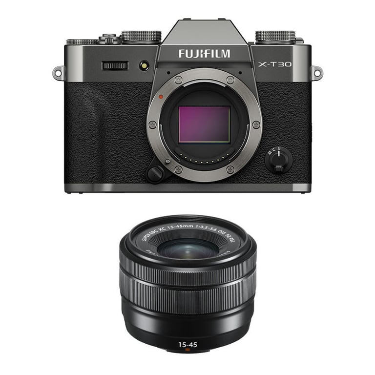 FUJIFILM X-T30 III ANTHRACITE + Objectif 15-45mm f/3.5-5.6 OIS