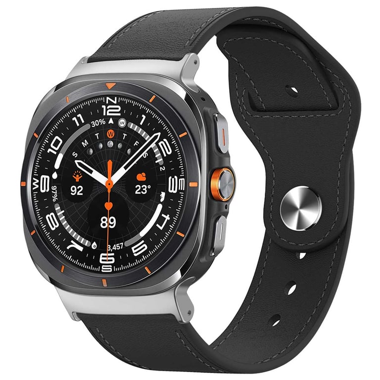 Bracelet Samsung Galaxy Watch Ultra - Cuir - vue 7