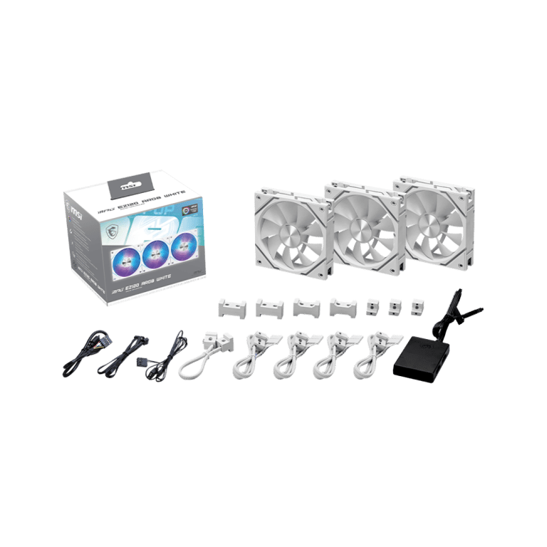 MSI MPG EZ120 ARGB système de refroidissement d'ordinateur Boitier PC Ventilateur 12 cm Neuf - vue 2