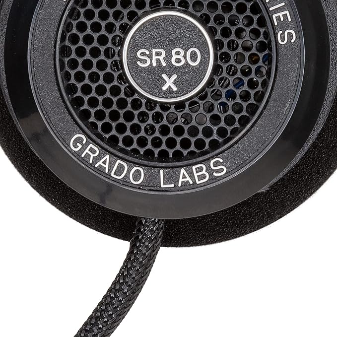 Casque Hi-Fi Filaire GRADO SR80X – Sensibilité 99.8 dB, Ouvert - vue 4