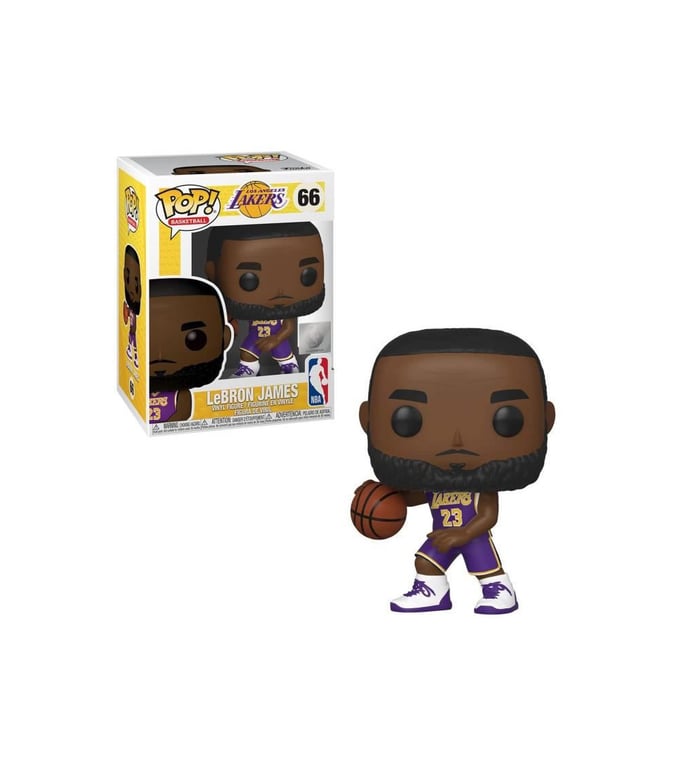 Figurine Funko Pop! Basketball : Los Angeles Lakers - LeBron James - Funko