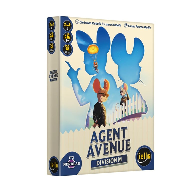 Jeu de Stratégie Iello 70570 – Agent Avenue Division M Extension avec Pions - vue 3