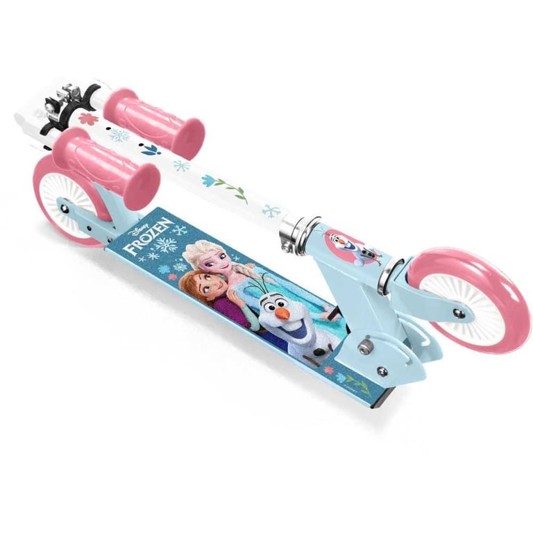 Trottinette Enfant Pliable LA REINE DES NEIGES RN246042 – Plateau Aluminium Antidérapant - vue 3