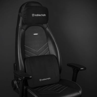 Ensemble de coussins en mousse à mémoire de forme noblechairs noirs